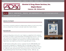 Tablet Screenshot of adasonline.org